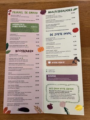 Menu  at Pizza Limone in T-loo Oldebroek