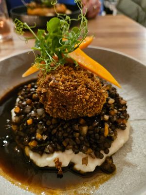 Gebackener Tofu at Blattgold in Hamburg