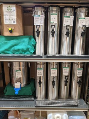 Liquid bulk at Syracuse Cooperative Market in Syracuse