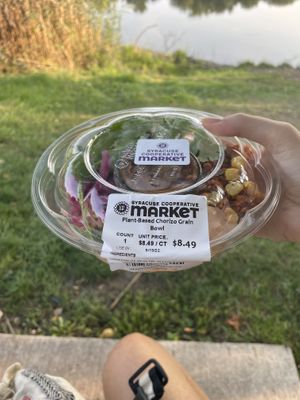 Plant-based chorizo & grain bowl   at Syracuse Cooperative Market in Syracuse