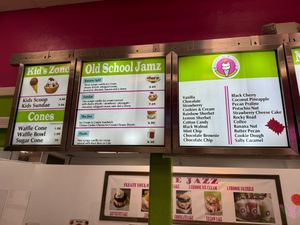 Menu at Jamz Creamery in Inglewood