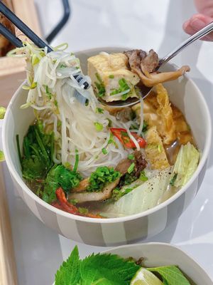 Hu tieu at Rice On Rice in Nha Trang