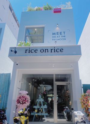 cute outside in a quiet street at Rice On Rice in Nha Trang