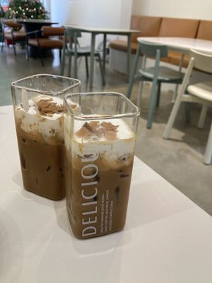 Coconut coffees  at Rice On Rice in Nha Trang