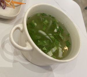 Soup (with bento)  at Rice On Rice in Nha Trang