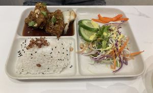 KFC bento  at Rice On Rice in Nha Trang