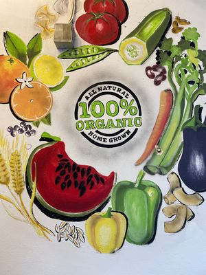 100% organic at Vege Fast Food in Split