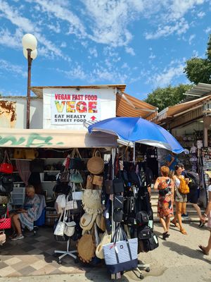 Outside view at Vege Fast Food in Split