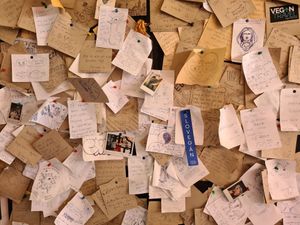 Vegan motivators from customers at Vege Fast Food in Split