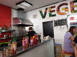 The place at Vege Fast Food in Split