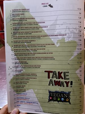  at Vege Fast Food in Split