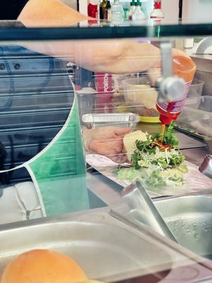   at Vege Fast Food in Split