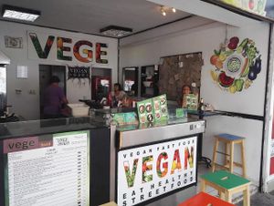 Happiness at Vege Fast Food in Split