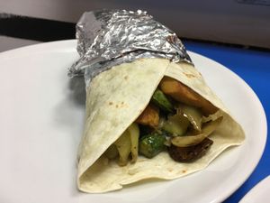 Burrito with seitan  at Vege Fast Food in Split