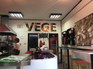 Restaurant from outside  at Vege Fast Food in Split