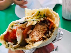 Mixed burrito at Vege Fast Food in Split