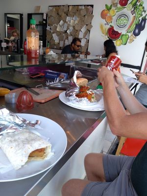 Seitan mania at Vege Fast Food in Split