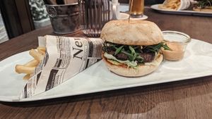 Veganer Burger  at Scholastika in Achenkirch