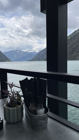 Aussicht 😍  at Scholastika in Achenkirch