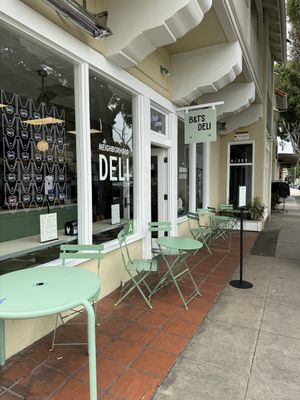 Deli Front   at B&T's Deli in Santa Monica