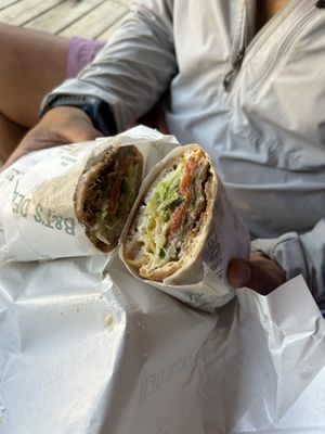 Goddaughter   at B&T's Deli in Santa Monica