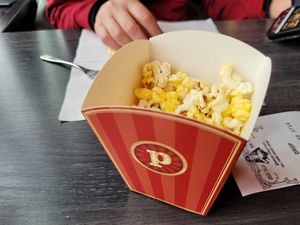 Complimentary popcorn  at Pincho Nation - Fredrikstad in Fredrikstad