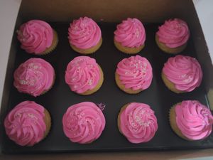 Custom mini vegan cupcakes at Bella Christie's Sweet Boutique in Pittsburgh