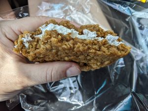 Vegan oatmeal cream pie at Bella Christie's Sweet Boutique in Pittsburgh