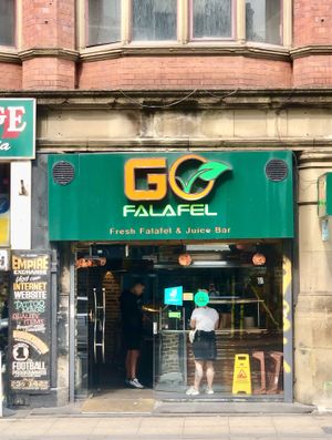 The store  at Go Falafel - Piccadilly Gardens in Manchester