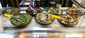 Salads  at Go Falafel - Piccadilly Gardens in Manchester