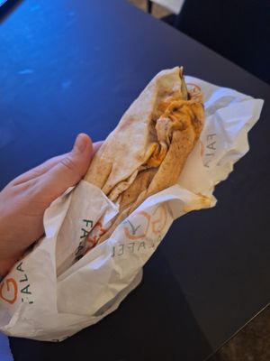  at Go Falafel - Piccadilly Gardens in Manchester