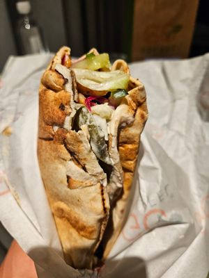  at Go Falafel - Piccadilly Gardens in Manchester