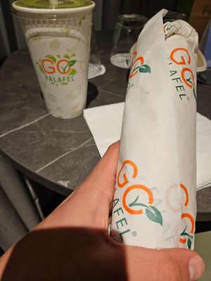  at Go Falafel - Piccadilly Gardens in Manchester