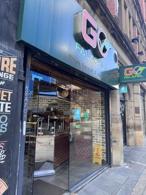   at Go Falafel - Piccadilly Gardens in Manchester