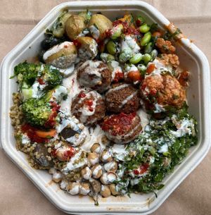  at Go Falafel - Piccadilly Gardens in Manchester