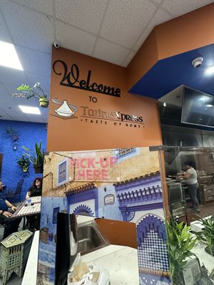 Inside counter  at Tajine Xpress - Taste of Home in Orlando