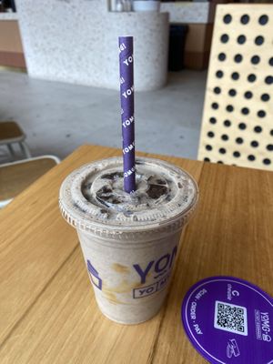 Banana Biscoff vegan shake    at YOMG - Frankston in Frankston