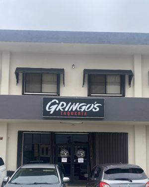 Outside view  at Gringo's Taqueria in Guam