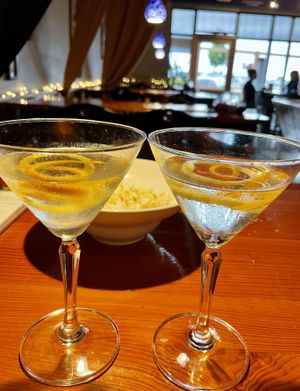 Commander Martini (split into two smaller)  at Bluewater Distilling in Everett