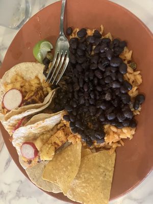 Great vegan dish and a few vegetarian options   at Mamacita in Morrisville