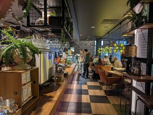 Interior at Coffee House Levi in Sirkka