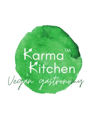 Logo at Karma Kitchen in Siolim