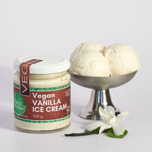 French Vanilla Ice Cream at Karma Kitchen in Siolim