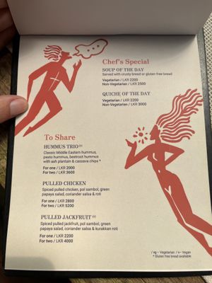 Menu November 2024 - 3  at Wild and the Sage in Unawatuna