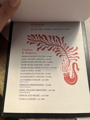 Menu November 2024 - 6  at Wild and the Sage in Unawatuna