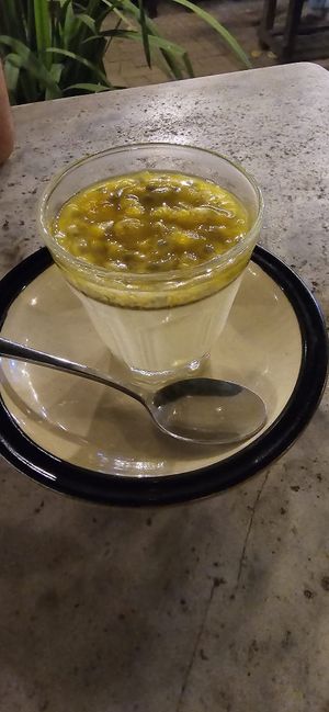 Terracotta/passion fruit at Wild and the Sage in Unawatuna