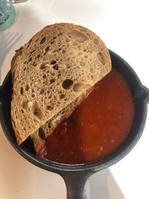 Shakshouka (minus the egg)  at Circle Cafe - Studio City in Dubai