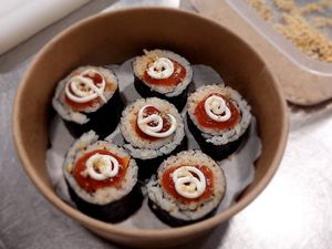 sushi at Tian Jie in Nazare