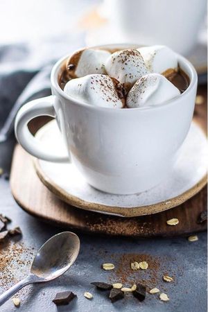 chocolate quente at Tian Jie in Nazare