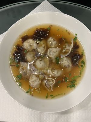 Dumpling soup - super tastyy  at Tian Jie in Nazare